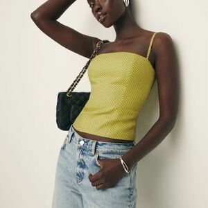 Reformation - overland linen top